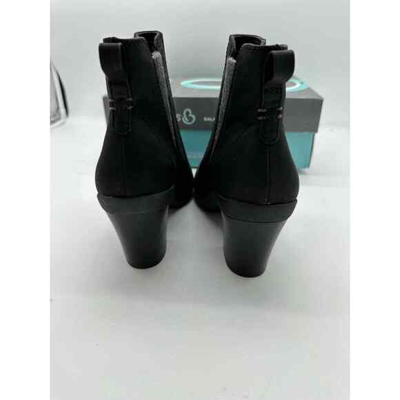 BareTraps Women's Black Mixed Media Heel, Black, Size 8.5 - Picture 4 of 11